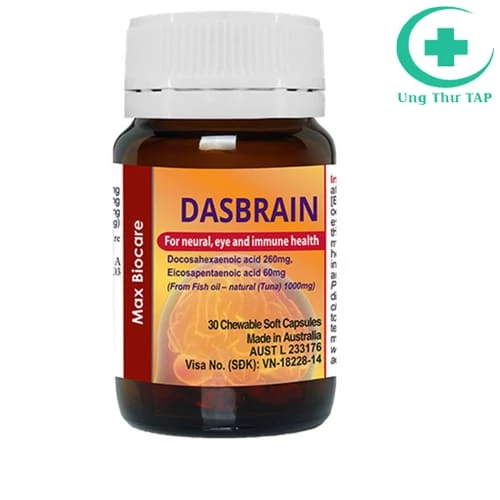 Dasbrain - Thuốc bổ sung Omega - 3 cho bà bầu và trẻ nhỏ