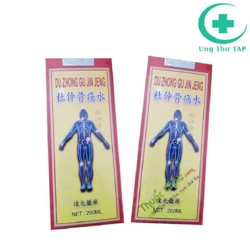 Dầu Du Zhong Gu Jin Jeng 200ml - Hỗ trợ điều trị đau thấp khớp