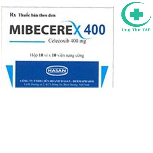 Mibecerex 400 - Thuốc chống viêm giảm đau cho xương khớp