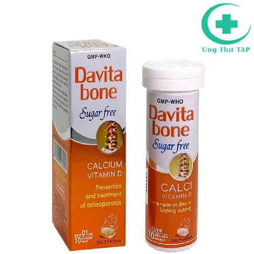 Davita bone sugar free - Thuốc phòng và điều trị bệnh loãng xương