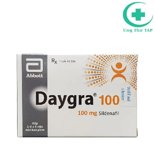 Daygra 100 Glomed -  Thuốc điều trị rối loạn cương dương