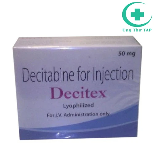 Decitex 50mg - Thuốc điều trị ung thư hiệu quả của Sun Pharma
