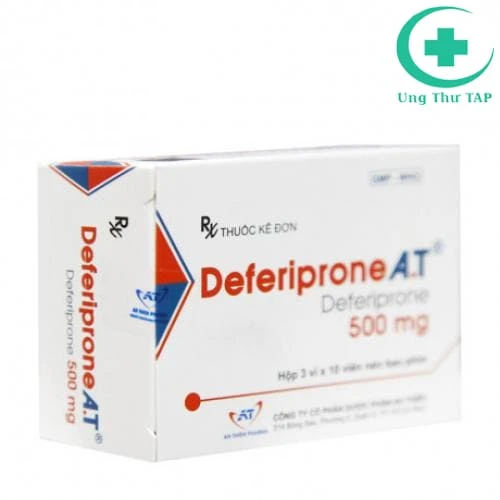 Deferiprone A.T - Thuốc điều trị tình trạng dư thừa sắt