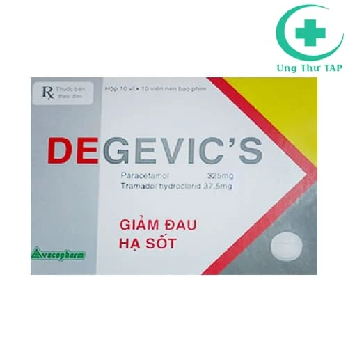 Degevic - Thuốc điều trị các cơn đau từ trung bình đến nặng
