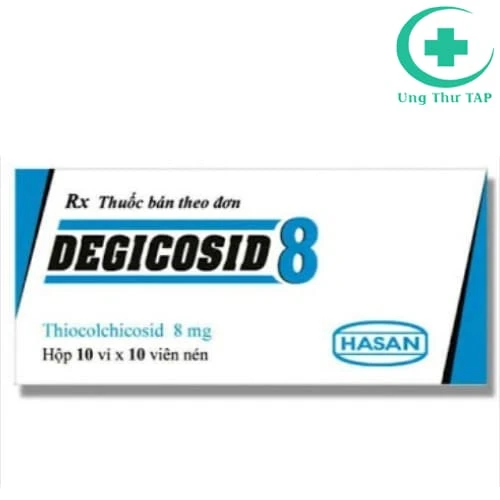 Degicosid 8 - Thuốc điều trị các bệnh lý thoái hóa đốt sống