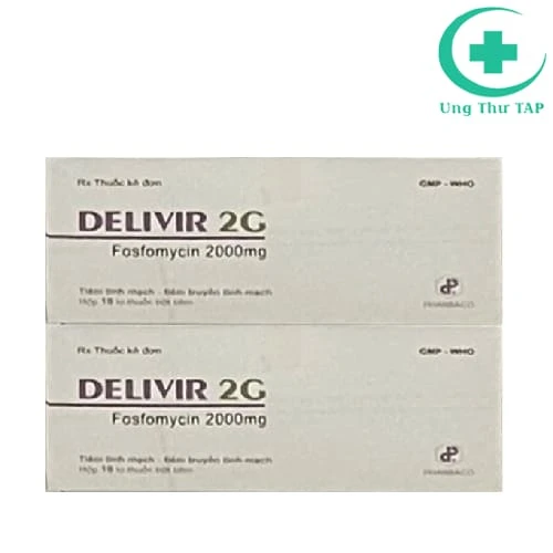 Delivir 2g Pharbaco - Điều trị nhiễm khuẩn nặng hiệu quả