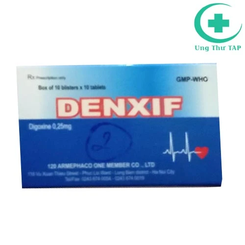 Denxif - Thuốc điều trị suy tim hiệu quả cao của Armephaco