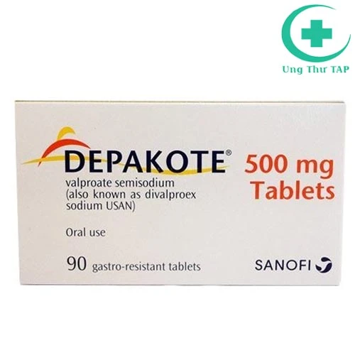 Depakote 500mg - Thuốc điều trị rối loạn lưỡng cực của Sanofi