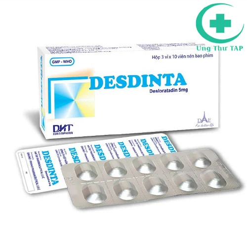 Desdinta - Điều trị viêm mũi dị ứng, mề đay tự phát mãn tính