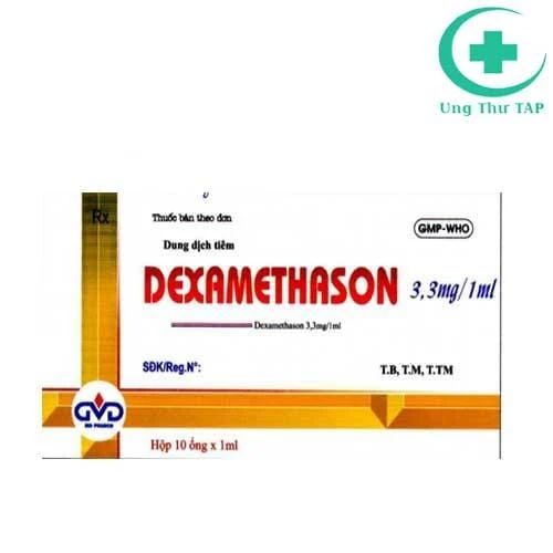 Dexamethason 3,3mg/1ml MD Pharco - Chống viêm, giảm đau hiệu quả