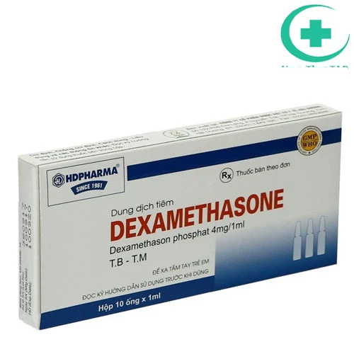 Dexamethasone 4mg HDpharma - Thuốc điều trị dị ứng nặng