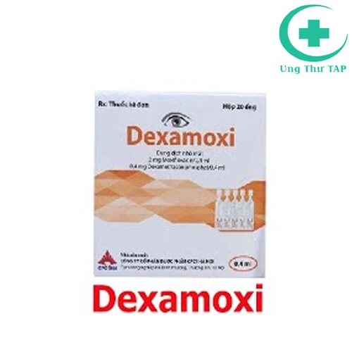 Dexamoxi - Thuốc điều trị, ngăn ngừa nhiễm khuẩn mắt