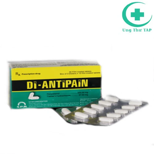 Di-antipain (viên nén bao phim) - Thuốc giảm đau, hạ sốt