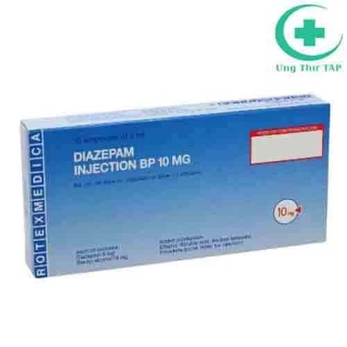 Diazepam Injection BP 10mg - Thuốc trị bệnh tâm thần kinh