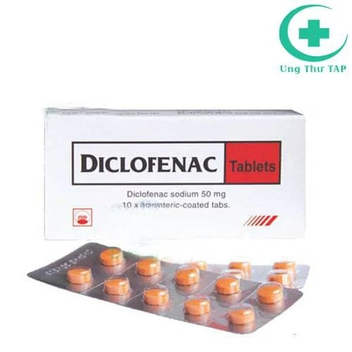 Diclofenac 50mg MD Pharco - Thuốc chống viêm, giảm đau