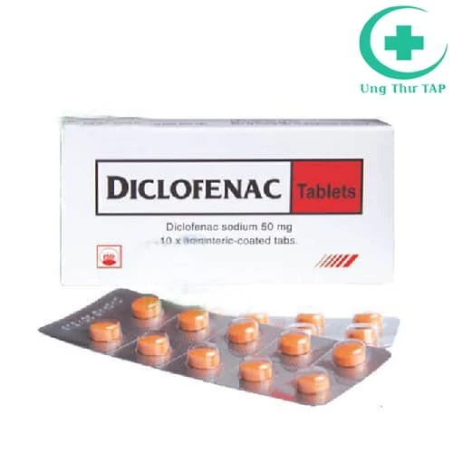 Diclofenac Tablets 50mg Pymepharco - Thuốc điều trị viêm khớp