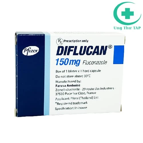 Diflucan 150mg Pfizer - Thuốc điều trị bệnh nấm hiệu quả của Ý