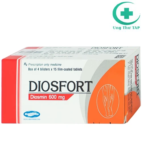 Diosfort 600 - Thuốc điều trị suy tĩnh mạch mạn tính