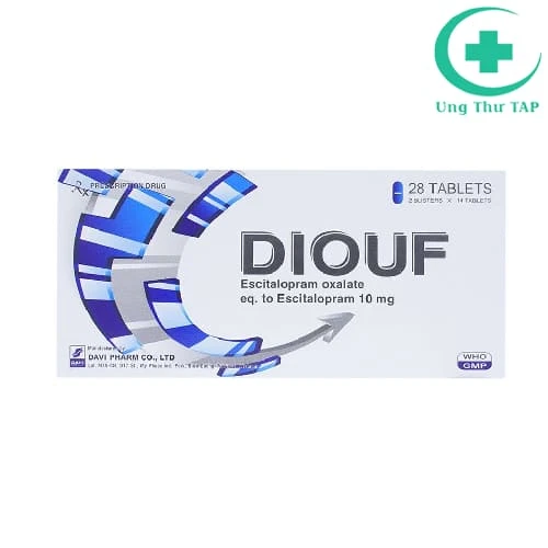 Diouf 10mg Davi - Thuốc điều trị trầm cảm chất lượng của Davi
