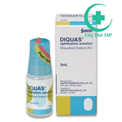 Diquas - Điều trị rối loạn biểu mô kết, giác mạc