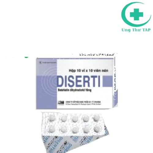 Diserti 16mg F.T.Pharma - Thuốc điều trị hội chứng Meniere