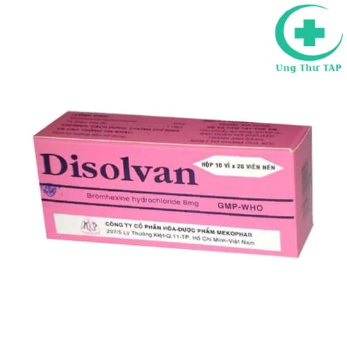 Disolvan 8mg - Thuốc trị bệnh đường hô hấp của Mekophar