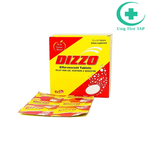 Dizzo - Hỗ trợ tiêu hóa, làm giảm triệu chứng đầy hơi, ợ hơi