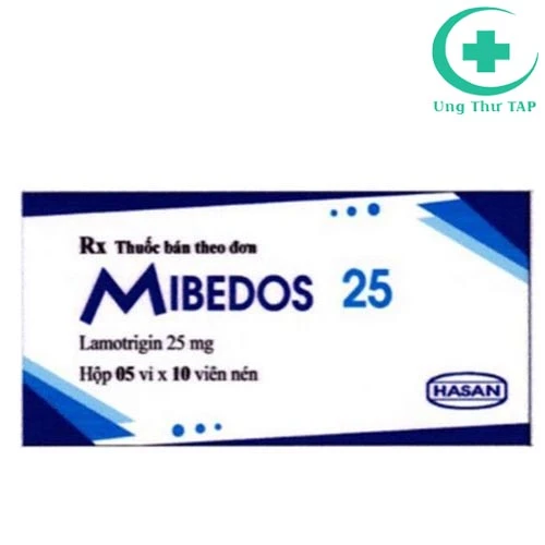 Mibedos 25 - Thuốc điều trị và phối hợp điều trị động kinh