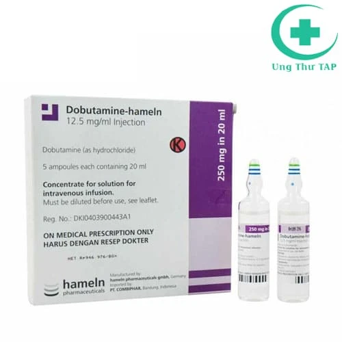 Dobutamine-hameln 5mg/ml Injection - Thuốc điều trị suy tim