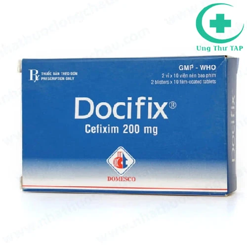 Docifix 200mg - Thuốc chống viêm, nhiễm khuẩn hàng đầu