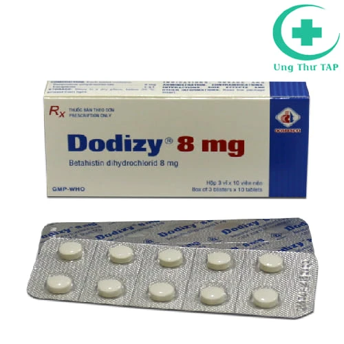 Dodizy 8mg - Thuốc điều trị chứng Meniere, tiền đình hàng đầu