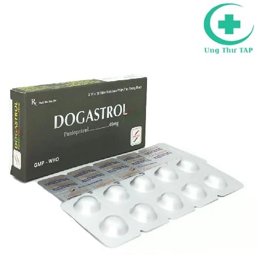 Dogastrol 40mg - Thuốc trị trào ngược, viêm loét đường tiêu hóa