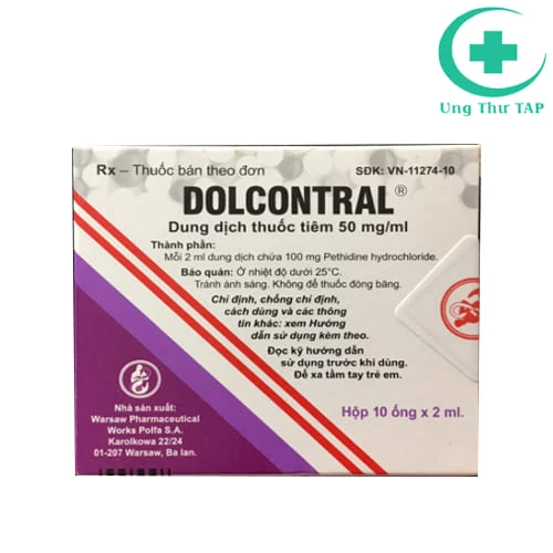 Dolcontral 50mg/ml - Thuốc giảm đau hàng đầu của Poland