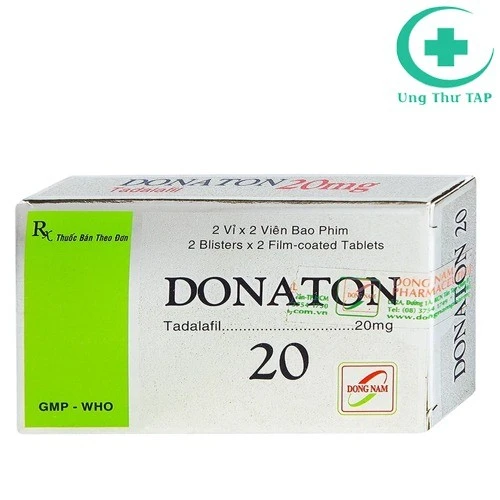 Donaton 20 - Thuốc điều trị rối loạn cương dương của Đông Nam