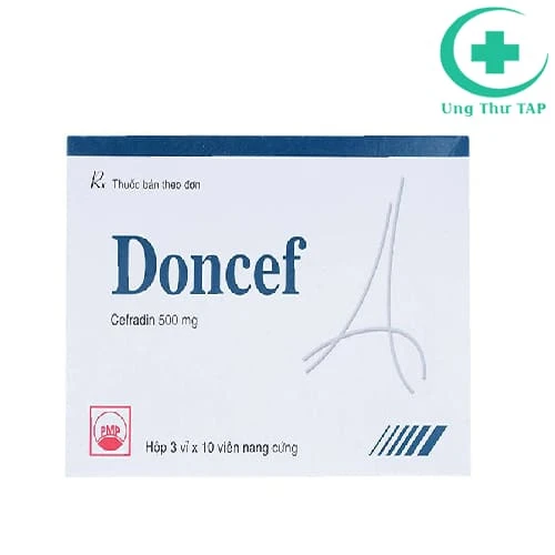 Doncef - Thuốc điều trị các bệnh nhiễm khuẩn hàng đầu