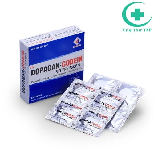 Dopagan- Codein Effervescent - Thuốc giảm đau hiệu quả