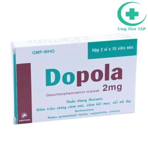 Dopola 2mg - Thuốc điều trị triệu chứng các dị ứng hiệu quả
