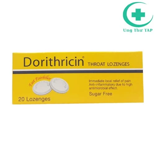 Dorithricin - Thuốc ngậm viêm họng và viêm thanh quản