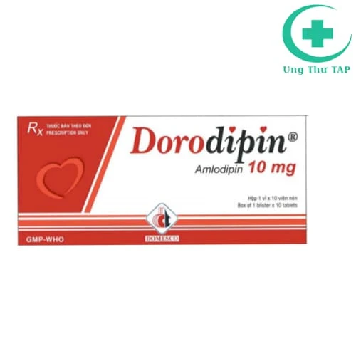 Dorodipin 10mg - Thuốc kiểm soát huyết áp cao vô căn