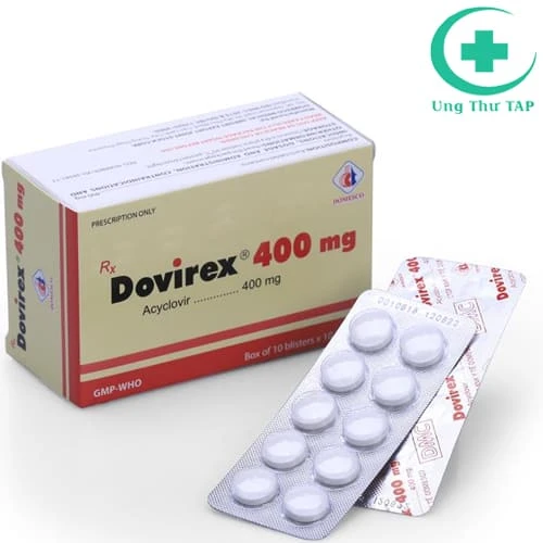 Dovirex 400 mg - Thuốc điều trị nhiễm khuẩn hiệu quả