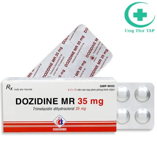Dozidine MR 35mg - Thuốc điều trị đau thắt ngực