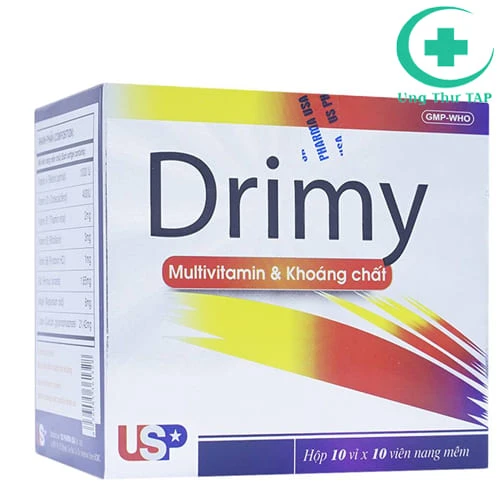 Drimy - Giúp bổ sung Vitamin và khoáng chất cho cơ thể