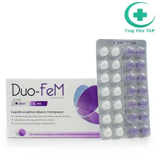 Duo-FeM - Giúp bổ sung nội tiết tố nữ hiệu quả và an toàn
