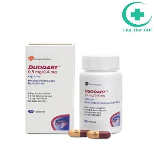 Duodart 0.5mg/0.4mg - Thuốc điều trị phì đại tuyến tiền liệt