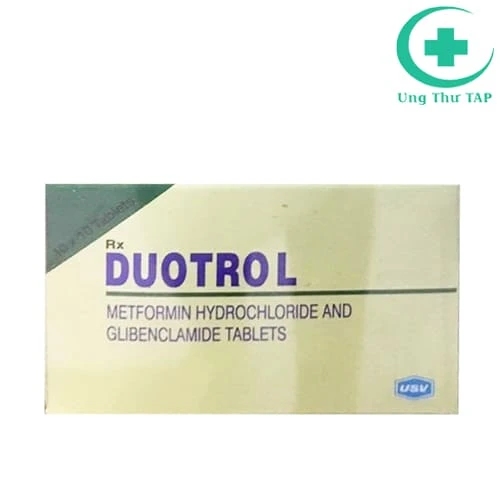 Duotrol - Thuốc điều trị bệnh đại tháo đường type II của USV