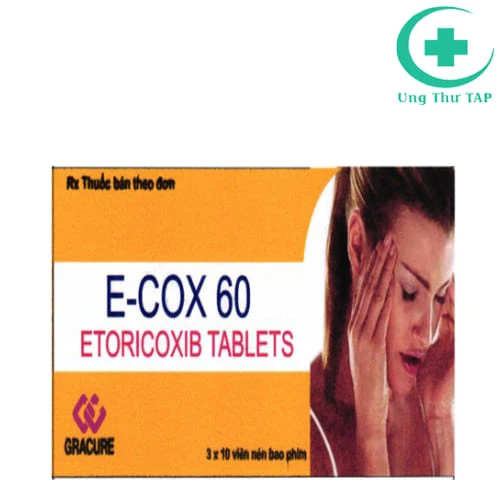 E-cox 60 Gracure - Thuốc giảm viêm đau xương khớp hiệu quả