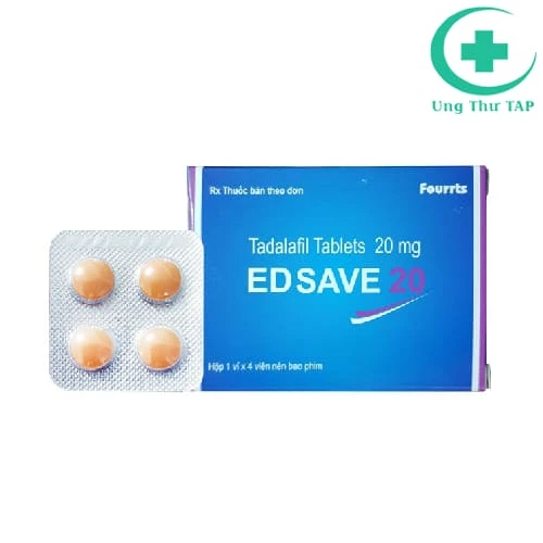 Edsave 20mg - Thuốc điều trị rối loạn cương dương hiệu quả