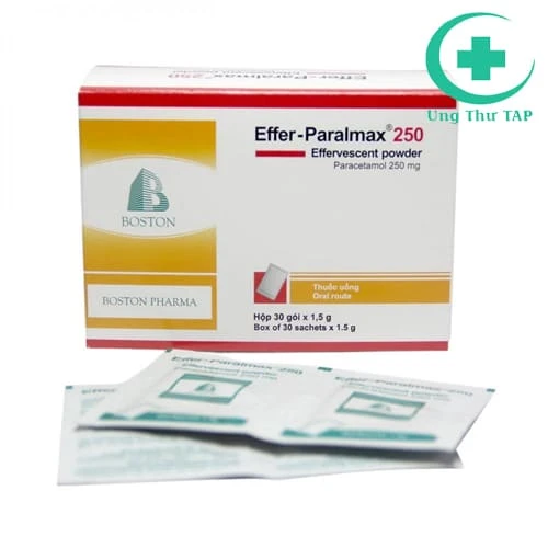 Effer-Paralmax 250 - Thuốc giảm đau, hạ sốt hiệu quả