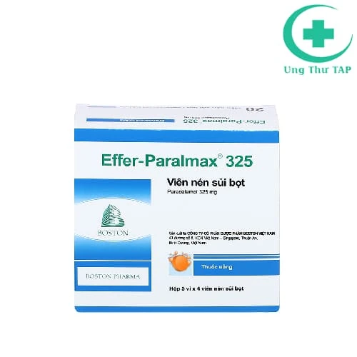 Effer-Paralmax 325 Boston - Thuốc điều trị đau và hạ sốt