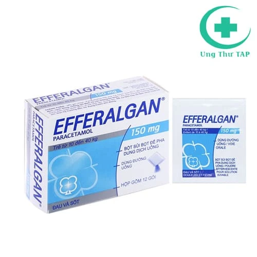 Efferalgan 150mg - Thuốc giảm đau, hạ sốt của France